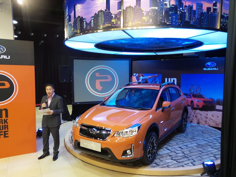 The new 2016 Subaru XV was launched today by motor Image Malaysia .u00e2u20acu201d Picture by Y.S. Khong