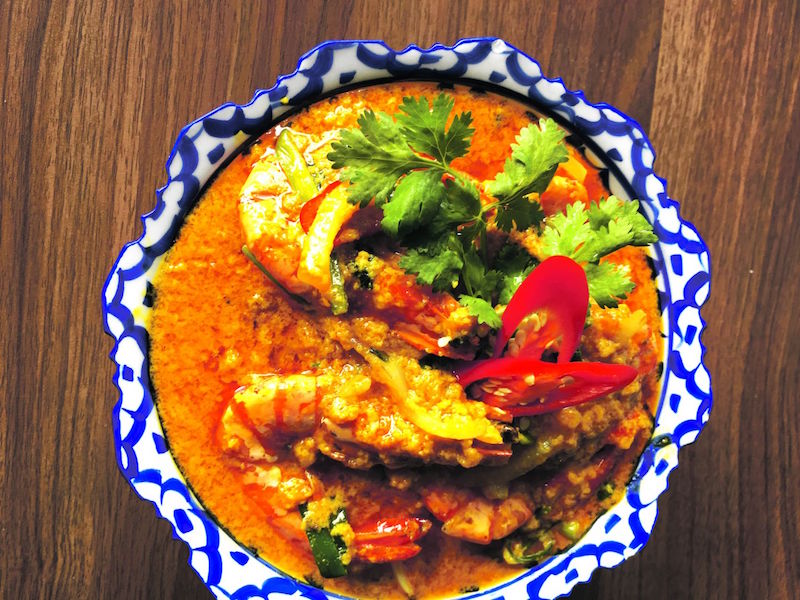 Yellow curry prawn is one of Siam Society’s signature dishes which are less commonly found in Singapore. — TODAY pic