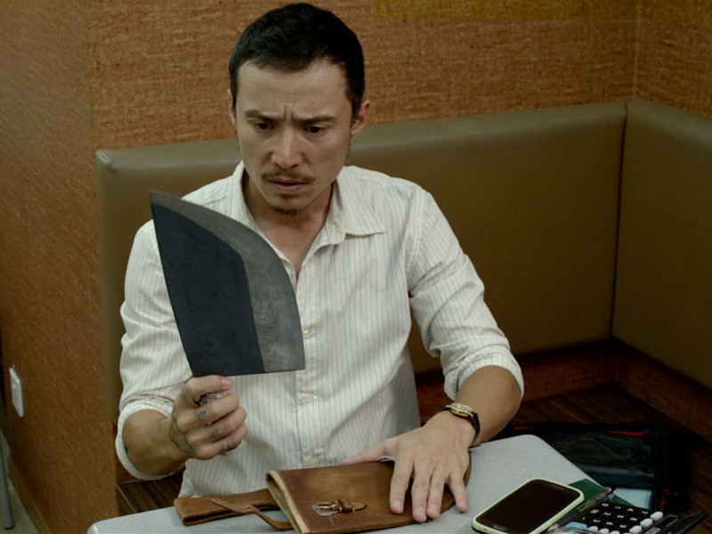 A scene from Ken Kweku00e2u20acu2122s u00e2u20acu02dcUnlucky Plazau00e2u20acu2122. u00e2u20acu201d Handout via CinemaOnline