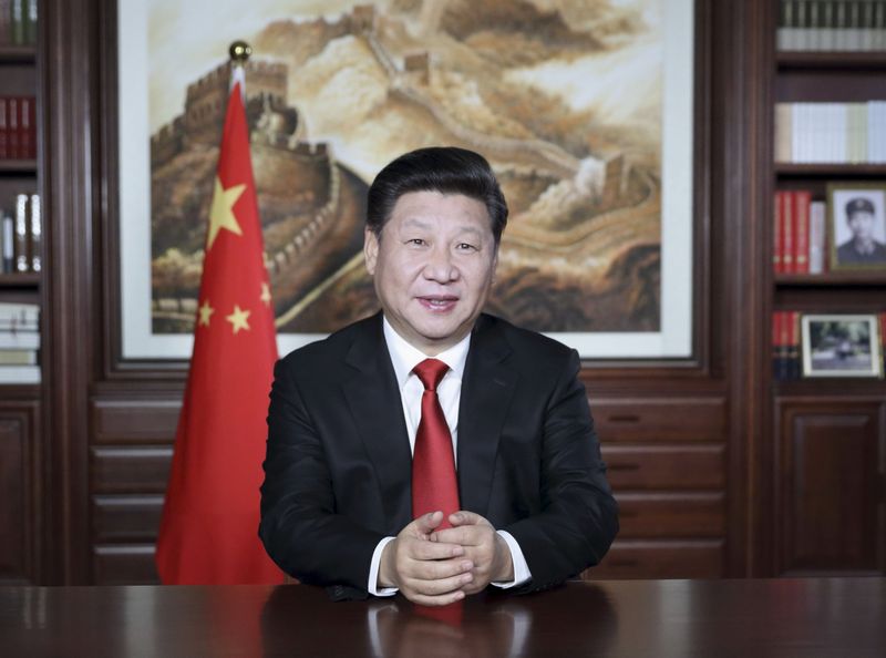 Chinese President Xi Jinping delivers 2016 New Year speech in Beijing December 31, 2015.  u00e2u20acu201d Reuters pic