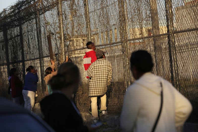 Inmatesu00e2u20acu2122 relatives stand outside the Topo Chico prison in Monterrey, Mexico, February 11, 2016. u00e2u20acu201d Reuters pic