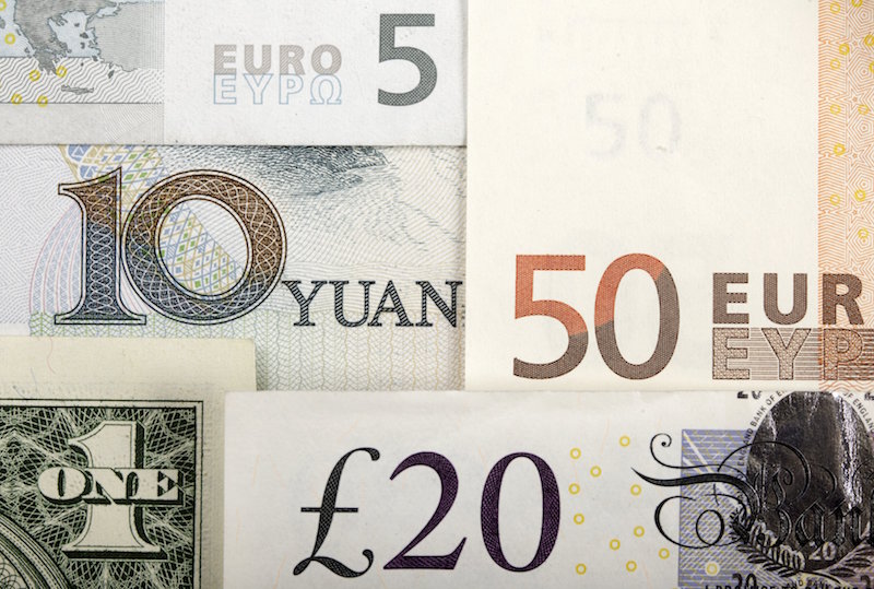 Arrangement of various world currencies including Chinese yuan, US dollar, euro and British pound, pictured in Warsaw, in this January 25, 2011 file photo. u00e2u20acu201d Reuters pic