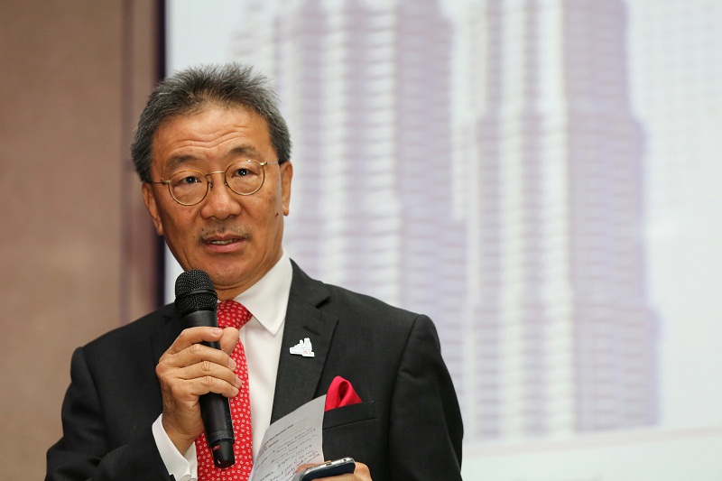 InvestKL president Datuk Seri Michael Yap speaks at a media briefing in Kuala Lumpur, February 18, 2016. u00e2u20acu201d Picture by Saw Siow Feng