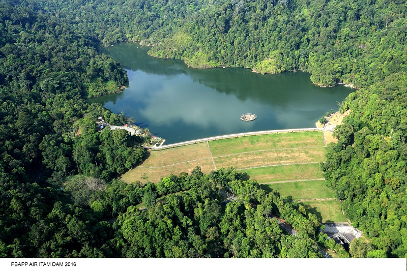 The effective capacity for Air Itam Dam is now at 85.3 per cent. u00e2u20acu201d Picture courtesy from PBAPP