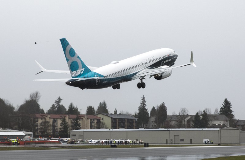A Boeing 737 MAX takes off during a flight test in Renton, Washington January 29, 2016. u00e2u20acu201d Reuters pic
