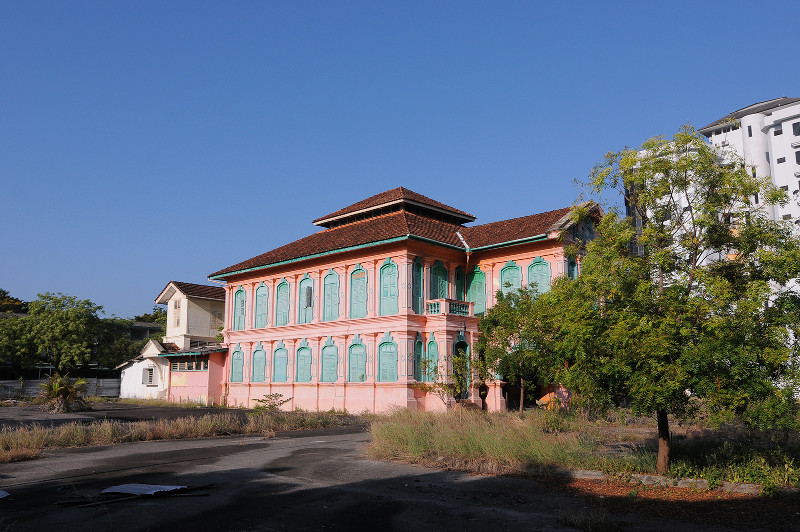 The orange heritage building at 457 Burmah Road, George Town, Penang. u00e2u20acu201d Picture by K.E. Ooi