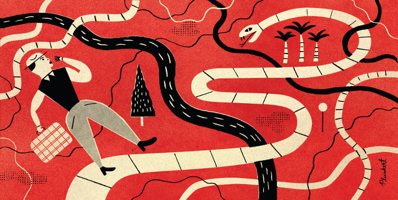 Travellers are on edge over terrorism and the Zika virus, but there are much bigger worries u00e2u20acu201d traffic accidents, for one. u00e2u20acu201d David Plunkert/The New York Times pic