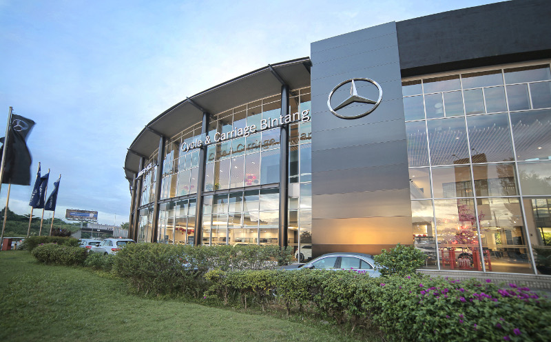 Cycle & Carriage Bintang Berhadu00e2u20acu2122s all-new Mercedes-Benz Autohaus showroom in Petaling Jaya. u00e2u20acu201d Picture by YS Khong