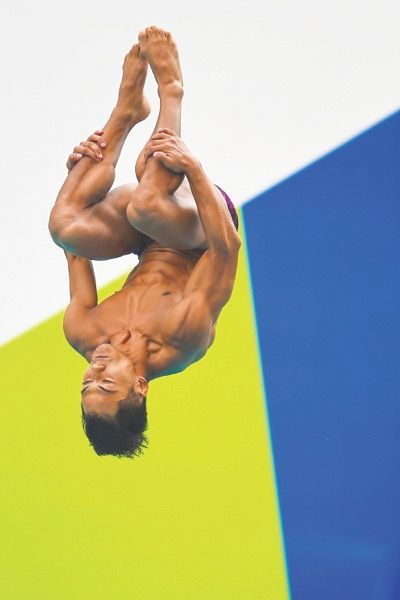 Ahmad Amsyar Azman is hopeful of qualifying for the Rio Olympics. u00e2u20acu201d Getty pic