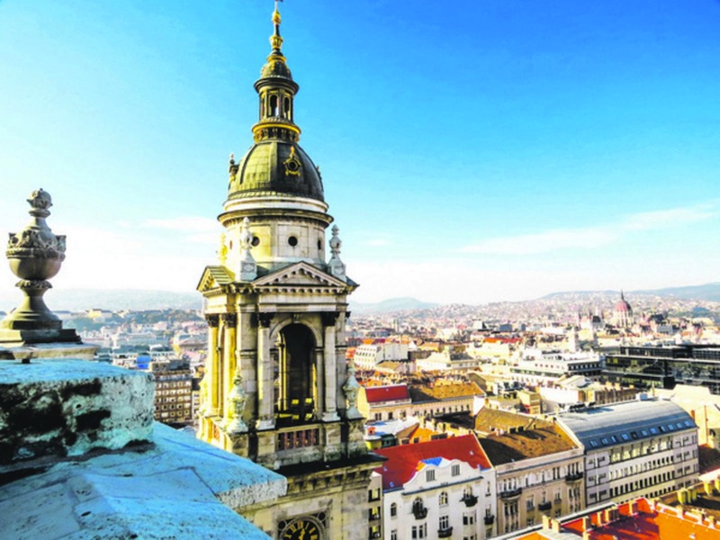 Aerial view of Budapest.u00c2u00a0u00e2u20acu201d TODAY pic