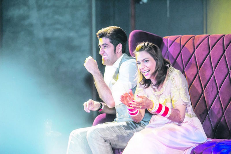 Stand-up comedy couple Rishi Budhrani and Sharul Channa said humour helps them deal with difficult situations. — Handout via TODAY