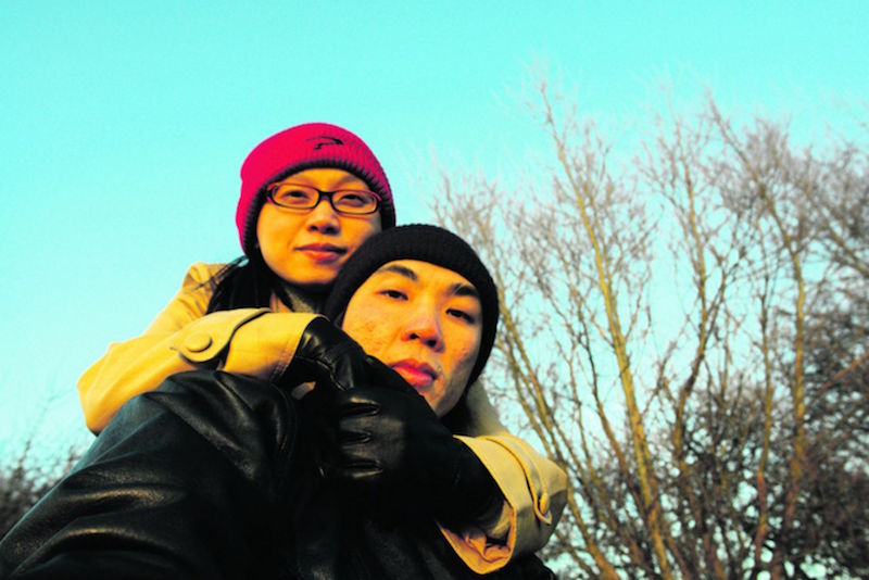 Visual artist couple Wang Ruobing and Sai Hua Kuan said being able to comment on each other’s work honestly was an advantage. — Handout via TODAY