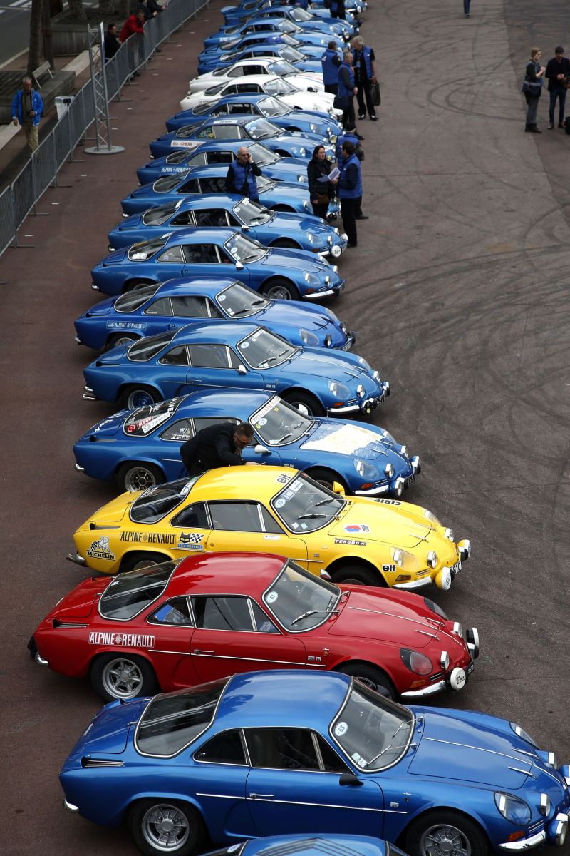 A vintage going back to 1954, at a humble garage in Dieppe, northern France.