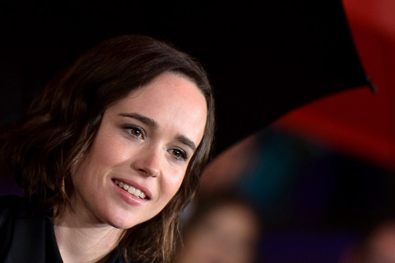 Canadian actress Ellen Page poses on the red carpet as she arrives for the screening of the movie u00e2u20acu02dcFreeheldu00e2u20acu2122 at the 10th Rome Film Festival in Rome October 18, 2015. u00e2u20acu201d AFP pic