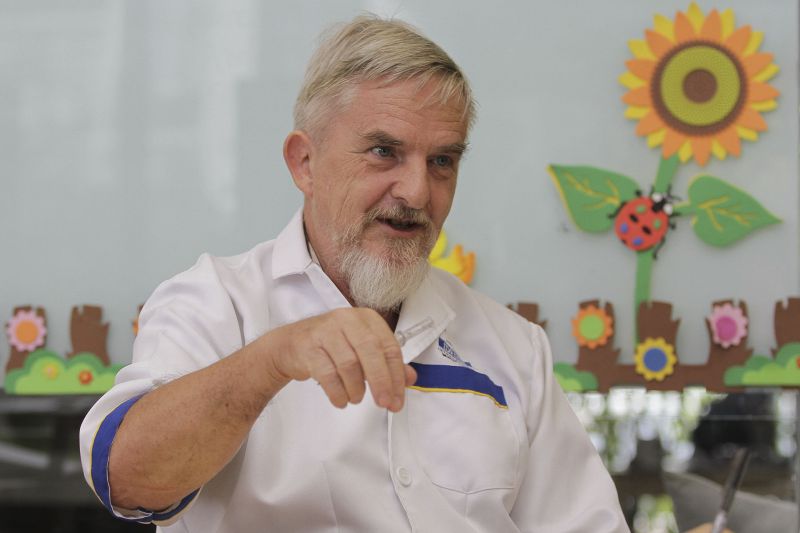 Idrissi School principal Adam Testad speaks to Malay Mail Online in an interview on January 26, 2016. ― Picture by Yusof Mat Isa