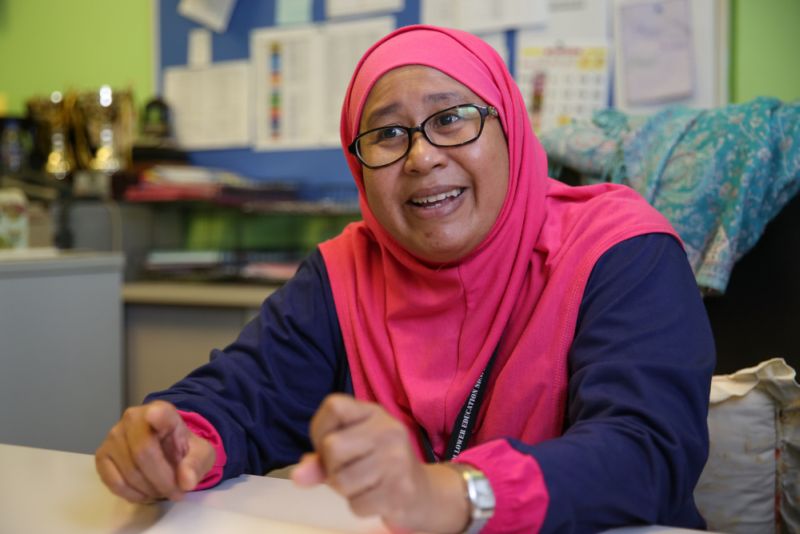 International Islamic School vice principal of academic Zaleha Omar speaks to Malay Mail Online in an interview on January 26, 2016. ― Picture by Saw Siow Feng