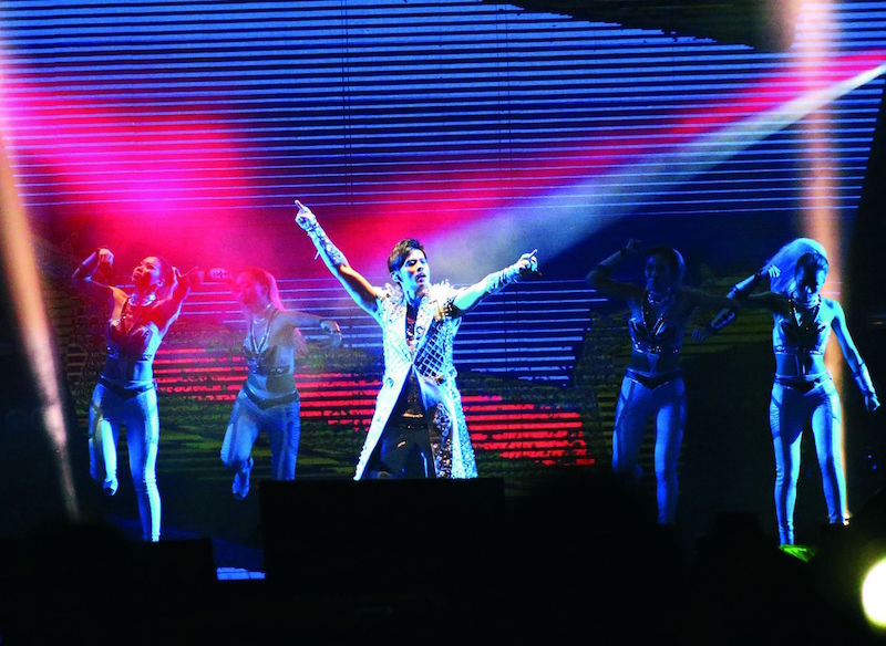 Jay Chou performs during his Opus 2 World Tour concert in Singapore in 2014. u00e2u20acu201d TODAY file pic