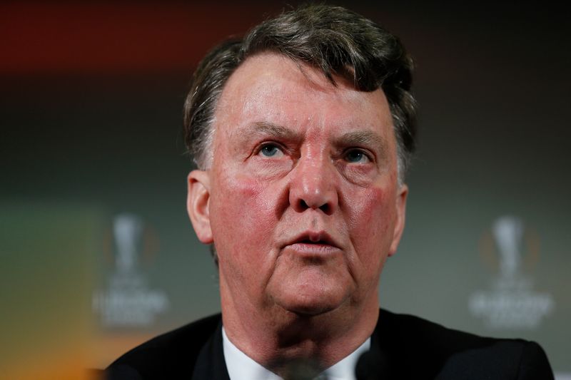 Manchester United manager Louis van Gaal during the press conference at Old Trafford February 24, 2016. u00e2u20acu201d Reuters pic
