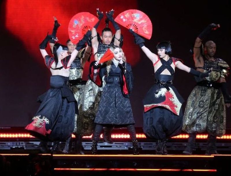 Madonnau00e2u20acu2122s 90-minute gig in Singapore was rated R18 for sexual references. u00e2u20acu201d TODAY pic