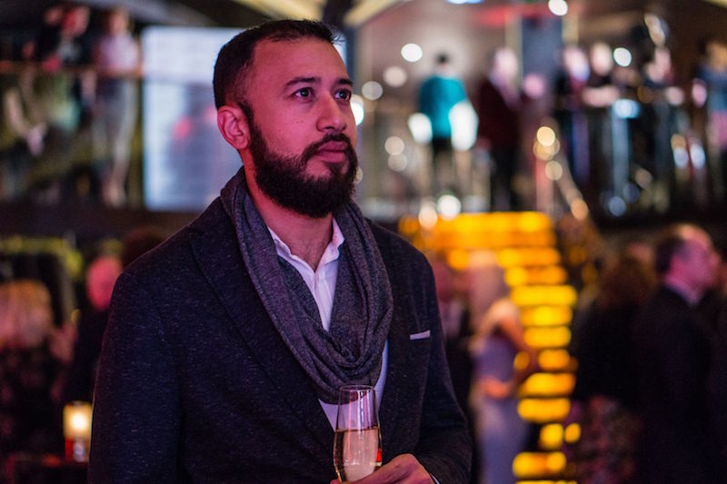 Marc Nair at the Costa Book Awards in London. u00e2u20acu201d TODAY pic