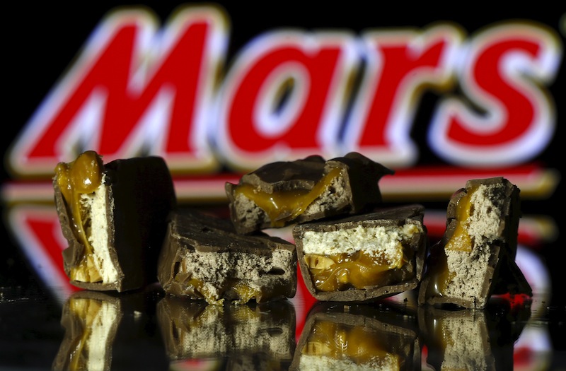 Mars bars are seen in this picture illustration taken February 23, 2016. u00e2u20acu201d Reuters pic