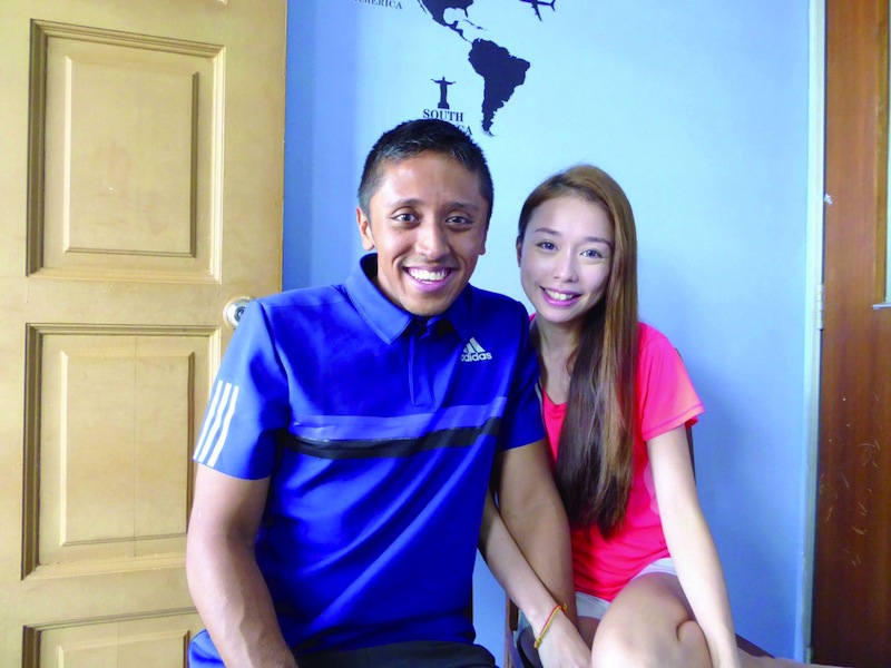 Shiva Raj and Genevieve Wijaya say they won't be spending lavishly on Valentine's Day. u00e2u20acu201d TODAY pic