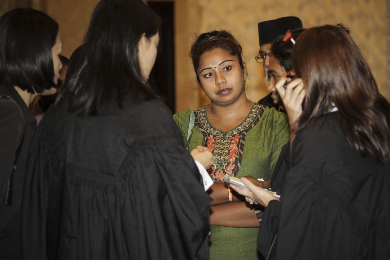 S. Deepa arrives at the Federal Court in Putrajaya, February 10, 2016. u00e2u20acu2022 Picture by Yusof Mat Isa