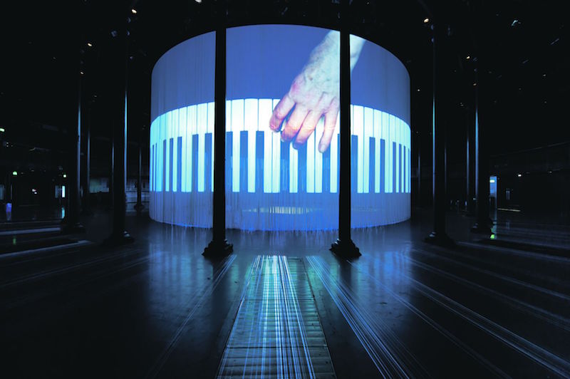 Ron Arad’s ‘Curtain Call’ at SIFA 2016. — Handout via TODAY