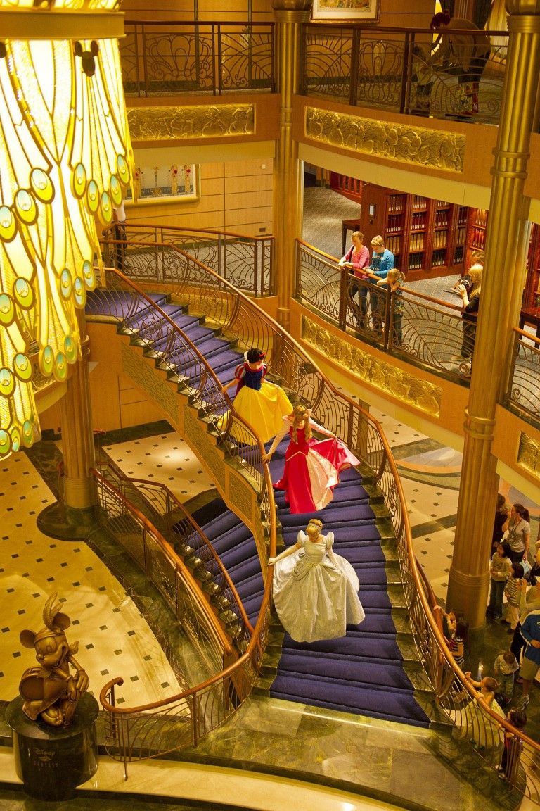 The Art Deco setting that elegantly carries Disney Cruise Line to the host of top categories it has won, going by the reckoning of TripAdvisor offshoot CruiseCritic.com. ©Disney Fantasy