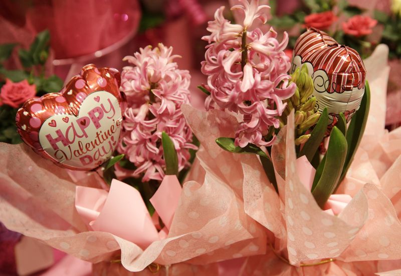 A Valentine's Day floral arrangement is seen at the Safeway store in Wheaton, Maryland in this February 13, 2015 file picture. u00e2u20acu2022 Reuters pic