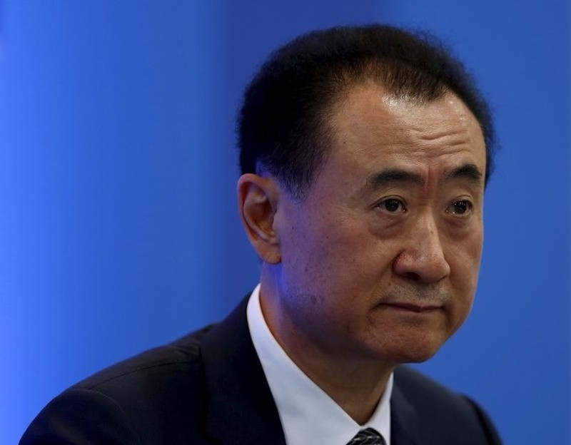 Wang Jianlin, Chairman of Dalian Wanda Group in China, attends a dialogue session during the Asian Financial Forum in Hong Kong, China, January 18, 2016. u00e2u20acu201d Reuters pic