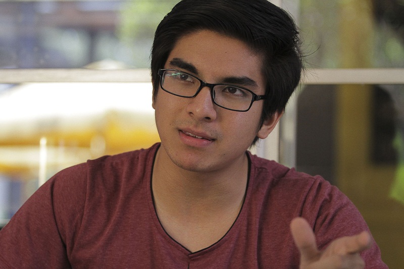 Youth activist Syed Saddiq Abdul Rahman speaks during an interview with Malay Mail Online, Kuala Lumpur March 26, 2016. u00e2u20acu201d Picture by Yusof Mat Isa 