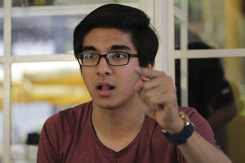 Youth activist Syed Saddiq Abdul Rahman speaks during an interview with Malay Mail Online, Kuala Lumpur March 26, 2016. u00e2u20acu201d Picture by Yusof Mat Isa 