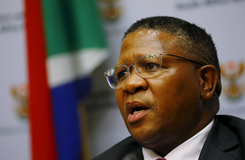 South African Sports Minister Fikile Mbalula addresses a media conference in Cape Town, March 17, 2016.  u00e2u20acu201d Reuters pic