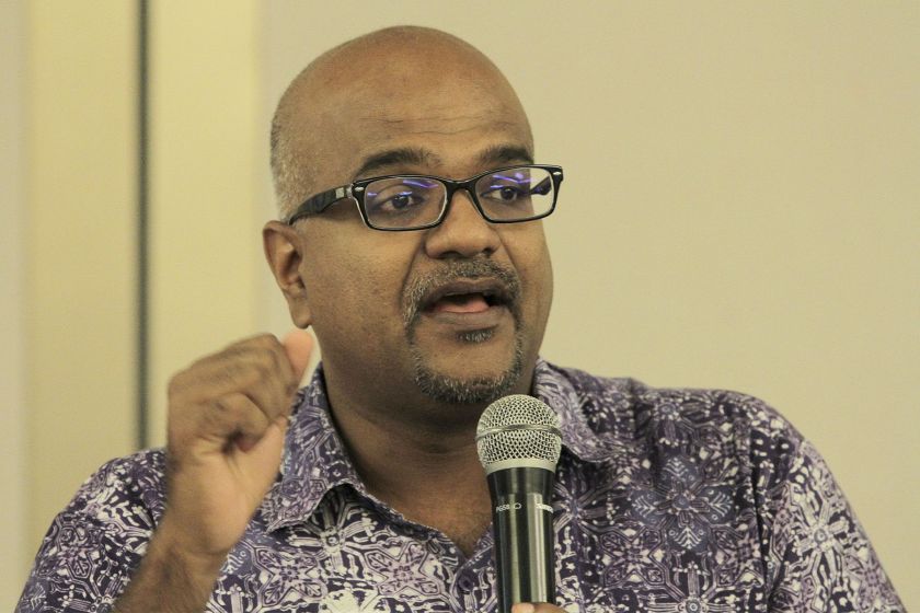 Komas director Jerald Joseph said that racial discrimination has become a ,serious issue, in Malaysia. u00e2u20acu201d Picture by Yusof Mat Isa