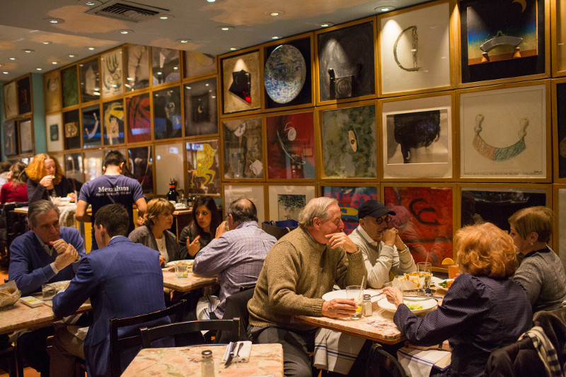 Arriving at a time when Italian restaurants were either old-style red sauce spots or fancy high-end salons, Mezzalunau00e2u20acu2122s fresh fare and lighter portions helped revolutionise American perceptions of Italian cuisine. u00e2u20acu201d Picture by Cassandra Giraldo/The Ne