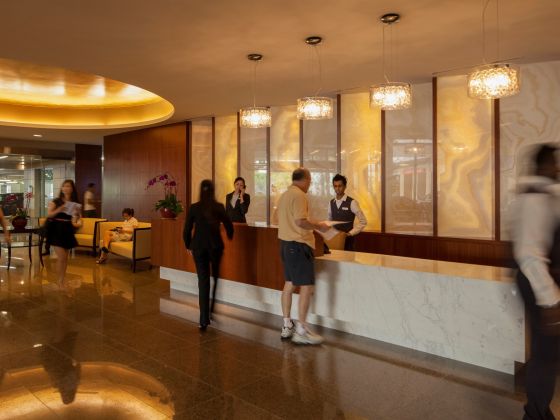 The lobby reception at Mount Elizabeth Novena. — Mount Elizabeth Novena/TODAY pic