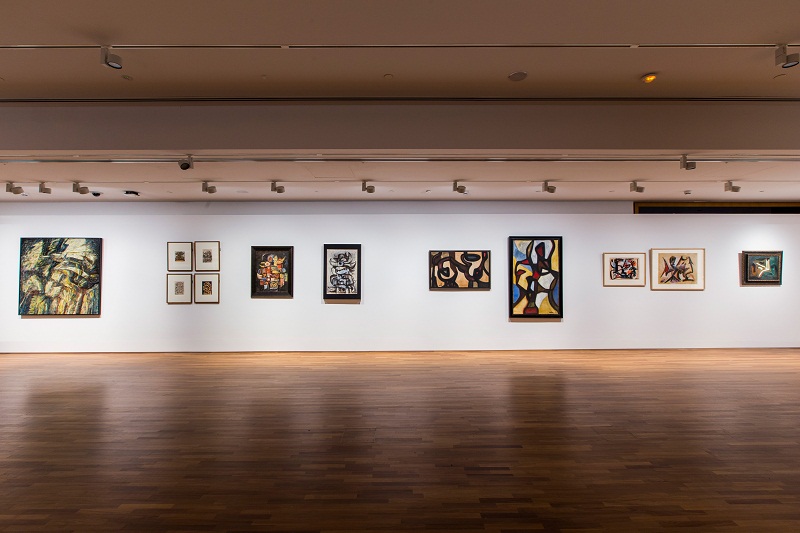 Uncover the connections between Malaysian artist Latiff Mohidin and French-Algerian artist Jean-Michel Atlan at National Gallery Singaporeu00e2u20acu2122s Reframing Modernism exhibition. u00e2u20acu201d Pictures courtesy of National Gallery Singapore