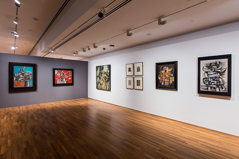 Discover works by Malaysian artist Latiff Mohidin in Gallery 3.