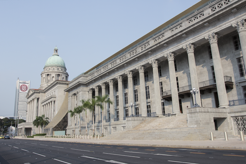 The National Gallery Singapore has been restored from the former Supreme Court and City Hall buildings.