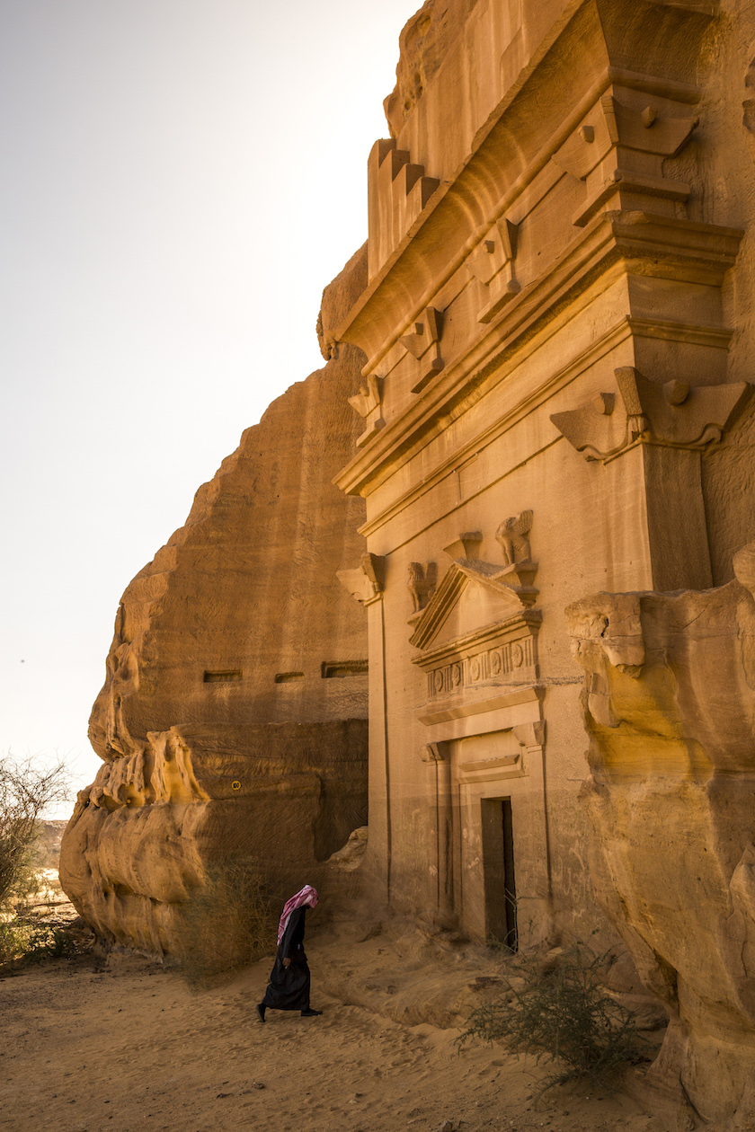 The ancient ruins of Mada’in Saleh in the Al Madinah Region of Saudi Arabia March 7, 2016. — Picture by Bryan Denton/The New York Times