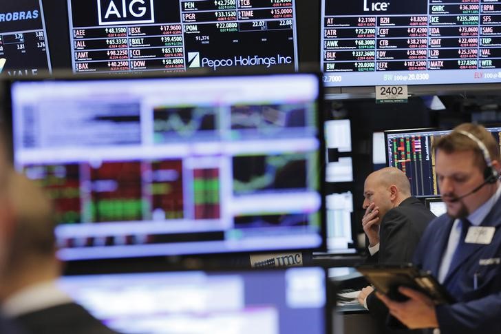 Traders work on the floor of the New York Stock Exchange shortly after the opening bell in New York, March 14, 2016. u00e2u20acu201d Reuters pic