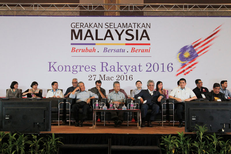 The Kongress Rakyat 2016 forum organised by the Save Malaysia movement is held in Shah Alam, March 27, 2016. u00e2u20acu201d Picture by Yusof Mat Isa