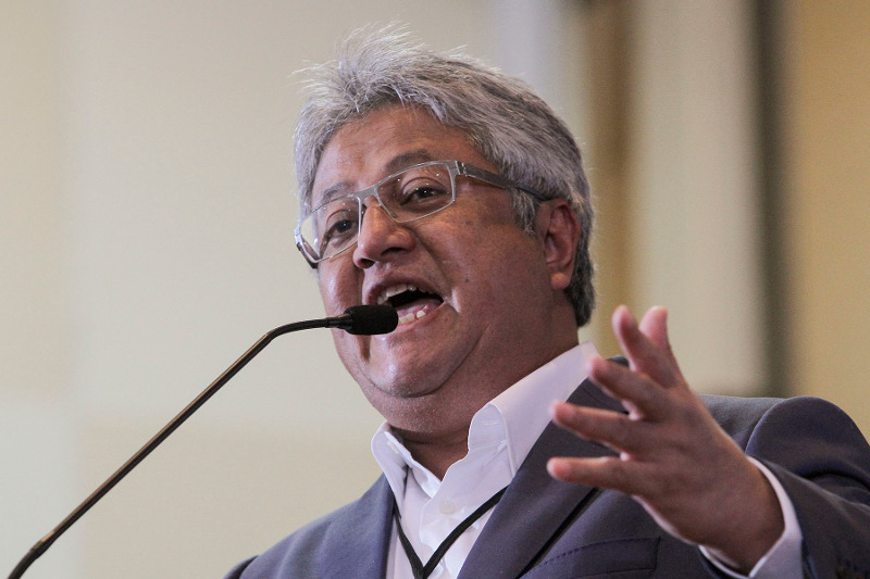 Datuk Zadi Ibrahim speaking during the Kongres Rakyat 2016 forum in Shah Alam, March 27, 2016. u00e2u20acu201d Picture by Yusof Mat Isa