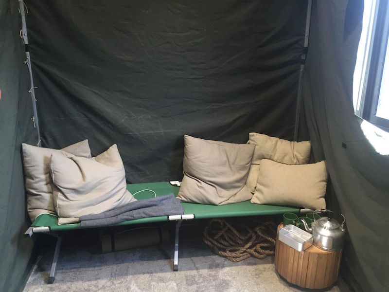 Feel free to fall asleep here in the Pacific Northwest room. — TODAY pic