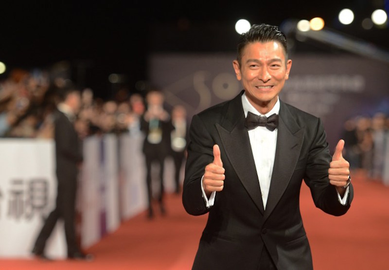 Hong Kong actor Andy Lau arrives ahead of the Golden Horse Film Awards in Taipei November 23, 2013. u00e2u20acu201d AFP picn