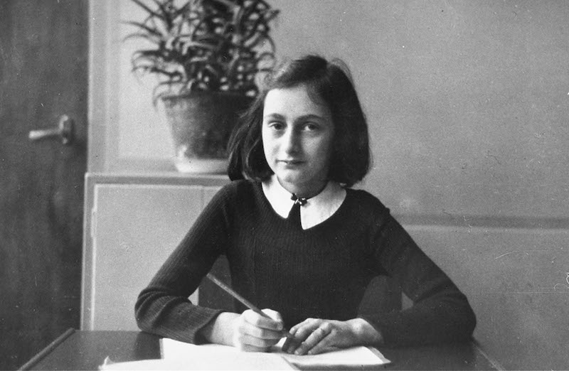 Anne Frank at the age of 12 years. u00e2u20acu201d AFP pic