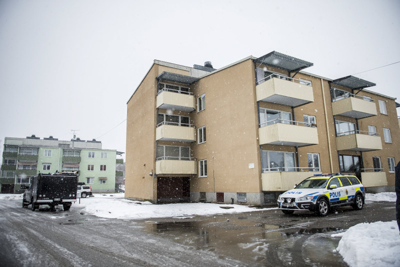 An asylum accommodation where a man was stabbed to death is pictured in the north of Lindesberg, Sweden March 4, 2016. u00e2u20acu201d Kicki Nilsson/Icon/TT News Agency/ Reuters pic