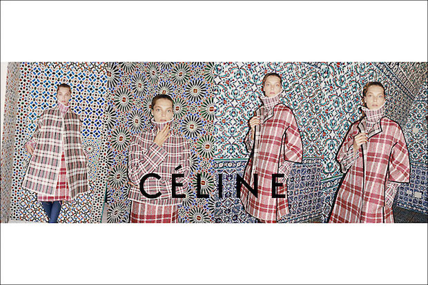 An ad for Celine’s Fall/Winter 2013 collection. — Screen grab from Facebook