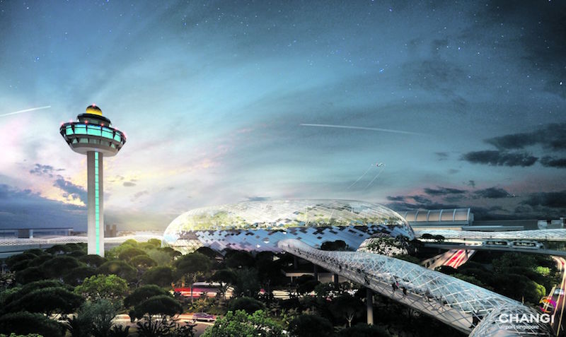 An artistu00e2u20acu2122s impression of Changi Airportu00e2u20acu2122s planned Project Jewel complex. It is envisaged to be a world-class lifestyle destination that will strongly boost Changiu00e2u20acu2122s attractiveness as an air hub. u00e2u20acu201d Handout via TODAYn